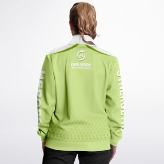 Womens Track Jacket - Harmony Green