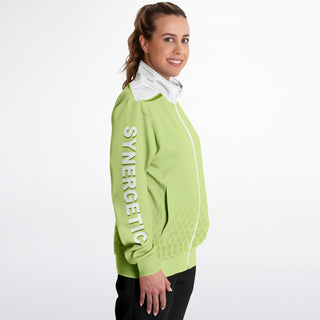 Womens Track Jacket - Harmony Green - Synergetic Heroes