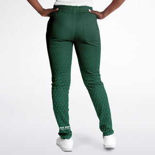 Womens Track Pants - Emerald Green - Synergetic Heroes