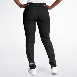 Womens Track Pants - Obsidian Black - Synergetic Heroes