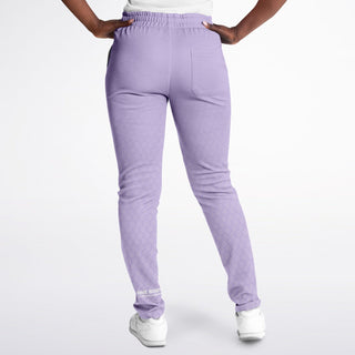 Womens Track Pants - Lavender Mist - Synergetic Heroes