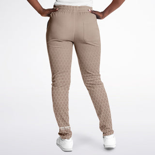 Womens Track Pants - Taupe Stone - Synergetic Heroes