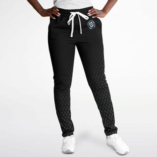 Womens Track Pants - Obsidian Black - Synergetic Heroes