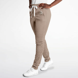 Womens Track Pants - Taupe Stone - Synergetic Heroes