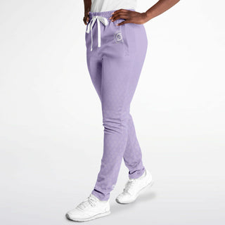 Womens Track Pants - Lavender Mist - Synergetic Heroes