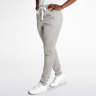 Womens Track Pants - Jade White - Synergetic Heroes