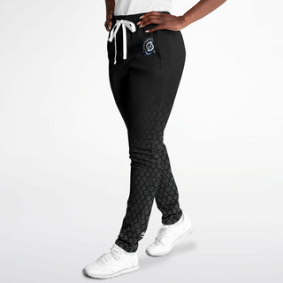 Womens Track Pants - Obsidian Black - Synergetic Heroes