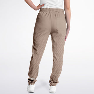 Womens Track Pants - Taupe Stone - Synergetic Heroes