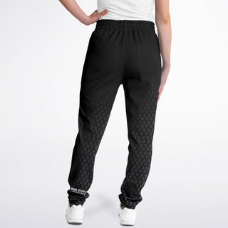 Womens Track Pants - Obsidian Black - Synergetic Heroes