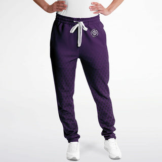 Womens Track Pants - Purple Shield