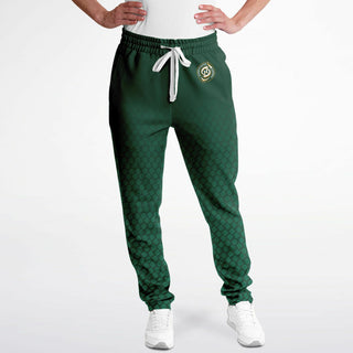 Womens Track Pants - Emerald Green - Synergetic Heroes