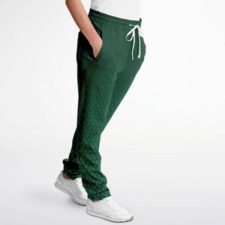 Womens Track Pants - Emerald Green - Synergetic Heroes