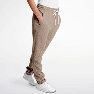 Womens Track Pants - Taupe Stone - Synergetic Heroes