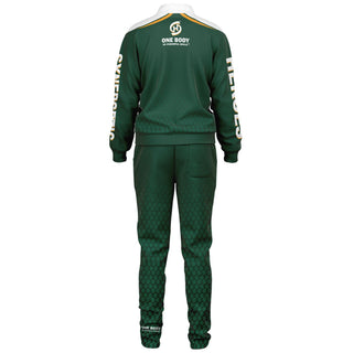 Womens Tracksuit - Emerald Green