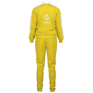 Womens Tracksuit - Yellow Sun - Synergetic Heroes