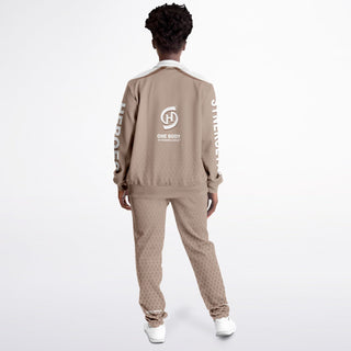 Womens Tracksuit - Taupe Stone - Synergetic Heroes