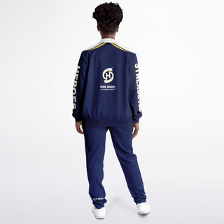 Womens Tracksuit - Midnight Blue - Synergetic Heroes