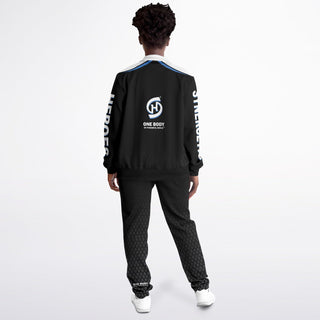 Womens Tracksuit - Obsidian Black - Synergetic Heroes