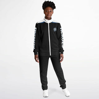 Womens Tracksuit - Obsidian Black - Synergetic Heroes