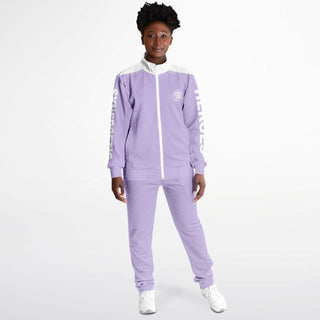 Womens Tracksuit - Lavender Mist - Synergetic Heroes