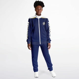 Womens Tracksuit - Midnight Blue - Synergetic Heroes