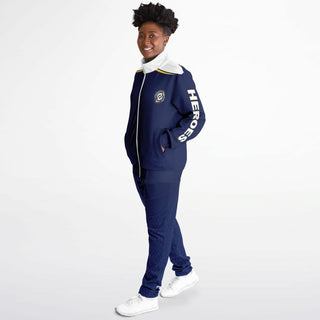 Womens Tracksuit - Midnight Blue - Synergetic Heroes