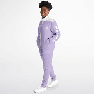 Womens Tracksuit - Lavender Mist - Synergetic Heroes