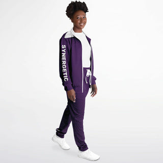 Womens Tracksuit - Purple Shield