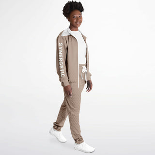 Womens Tracksuit - Taupe Stone - Synergetic Heroes