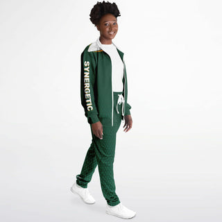 Womens Tracksuit - Emerald Green - Synergetic Heroes