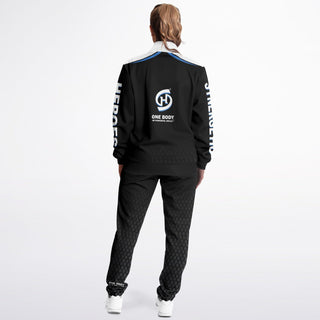 Womens Tracksuit - Obsidian Black - Synergetic Heroes