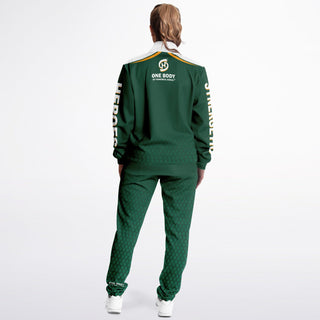 Womens Tracksuit - Emerald Green
