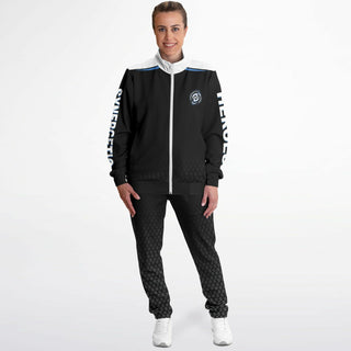 Womens Tracksuit - Obsidian Black - Synergetic Heroes