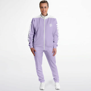 Womens Tracksuit - Lavender Mist - Synergetic Heroes