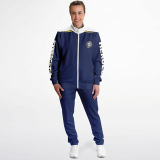 Womens Tracksuit - Midnight Blue - Synergetic Heroes