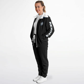 Womens Tracksuit - Obsidian Black - Synergetic Heroes